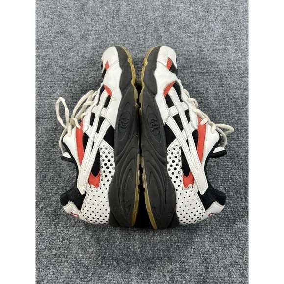 ASICS GEL Diablo Shoes Mens 11 White Black Red Leather Running Sneakers 1191A199 - Picture 5 of 13